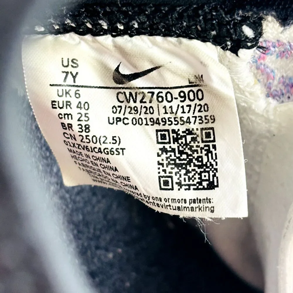 Nike Big Kid's Lebron 18 GS Graffiti‎ Basketball Shoes Youth 7 Purple CW2760-900
